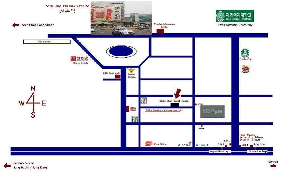 Shinchon Guest House Seoul Exteriör bild