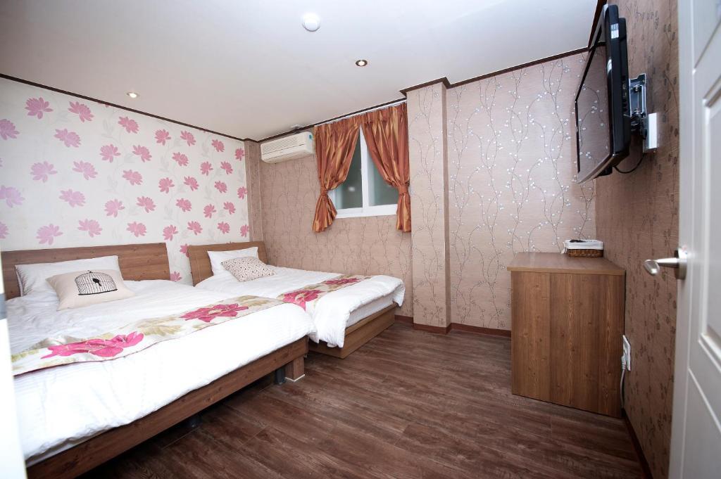 Shinchon Guest House Seoul Rum bild